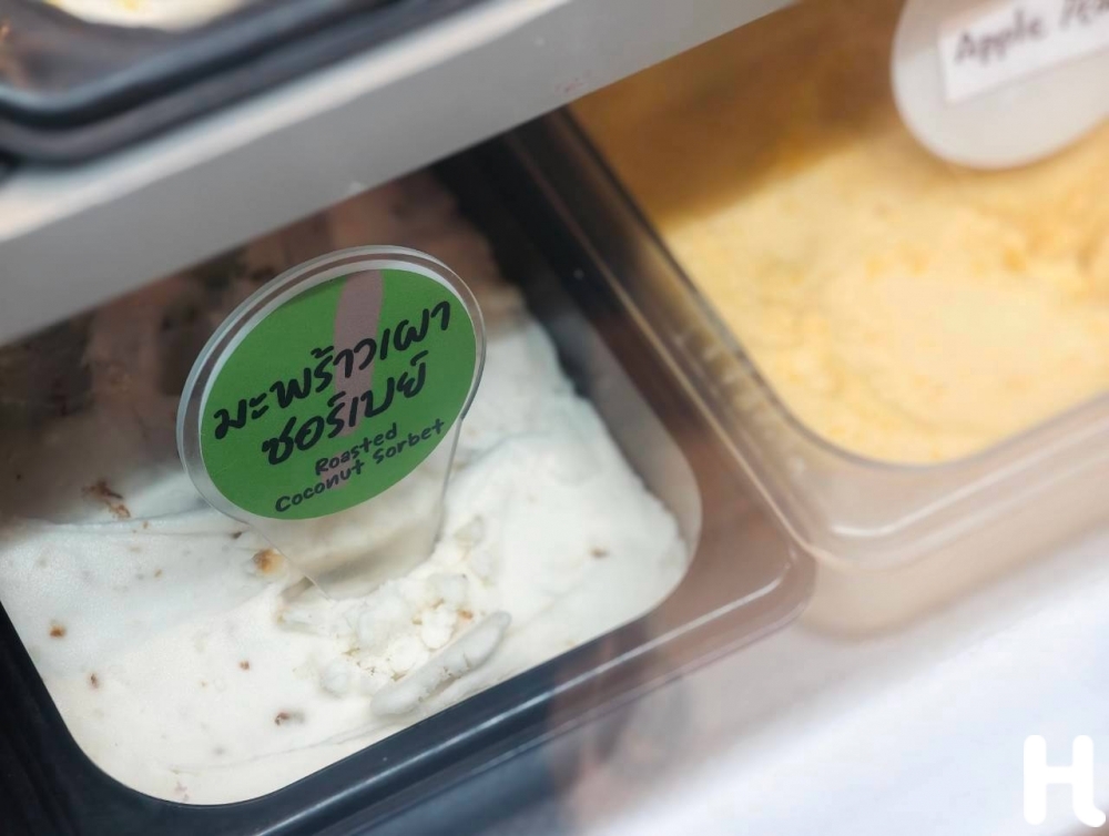 Coconut Sorbet -Jinta Icecream