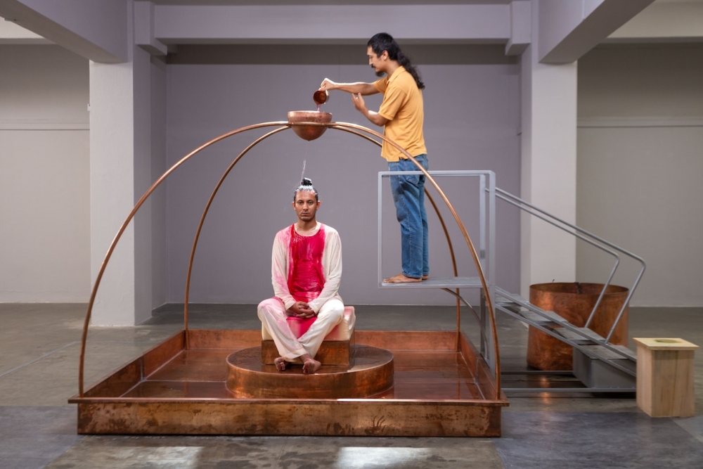 Amrit Karki, What Have Given Me, I Set Free Forever, 2024, Performance,